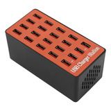 80 W Con Cargador Rápido Usb De 20 Puertos