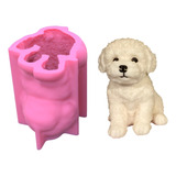 Molde De Jabón Para Velas 3d Para Decoración De Perros, Bric