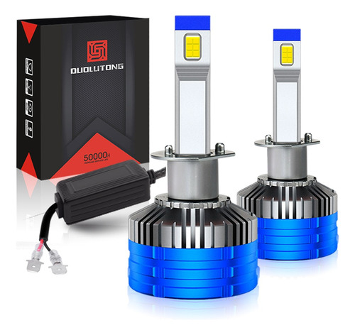 Kit De Faros Led H4 H11 H7 H1 9005 9006 9007 Auto 26000lm