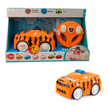 Carrinho Animais Com Luz E Sons Tigre Yes Toys 20084