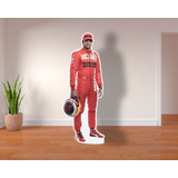Carlos Sainz Figura Tamaño Real Coroplast Uniforme Ferrari