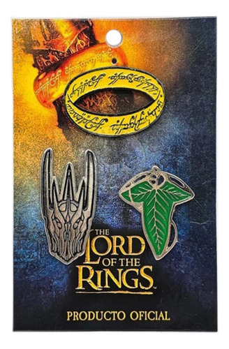 Set Pines El Señor De Los Anillos Lorien Anillo Único Sauron