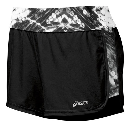 Short Asics Ws1639 9005 Color Negro Original!