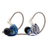Auriculares Hi-fi Linsoul Kz Zs10 Pro Desmontable Blue  C/m
