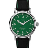 Timex Reloj Estándar Para Hombre De 40 Mm - Caja Plateada Es