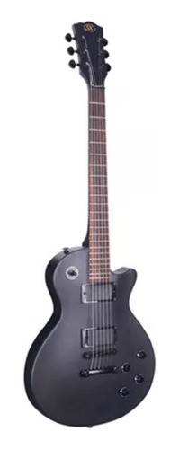 Guitarra Eléctrica Sx Lp Series Ee3s Black Satin