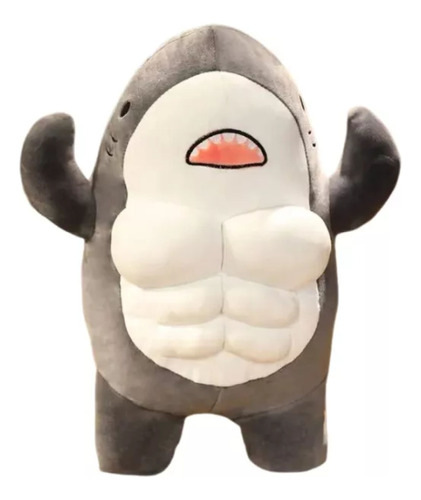 Tiburon Musculoso Peluche Gigante Jumbo 100cm