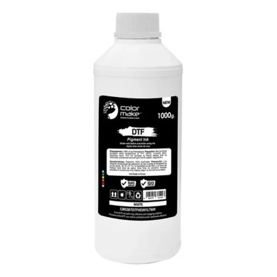 ColorMake Dtf tinta blanca 1000ml | Envío gratis
