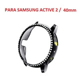 Carcasa Para Reloj Samsung Active 2 Con Piedras 40mm Y 44mm