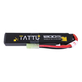 11.1v Lipo Airsoft Stick Batería, 3s 1200mah 25c Batería Par