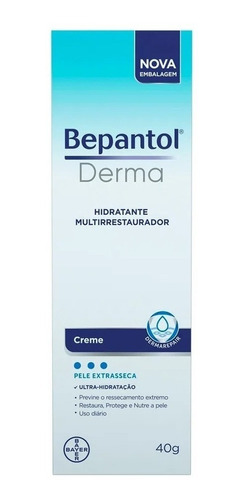 Creme Hidratante Multirrestaurador Bepantol Derma 40g