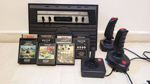 Video Game Atari Dactar 2600 Original! Com 3 Controles E 31 Jogos! Na Caixa, Único Dono!
