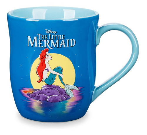 Taza Mug Sirenita Ariel Original Disney Store Nueva Ceramica