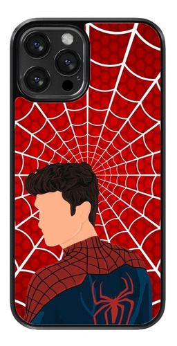 Funda Para Celular Spiderman Andrew Garfield Fondo Telaraña