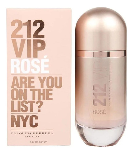 Perfume 212 Vip Rosé Para Mujer 80ml, Nuevo Original