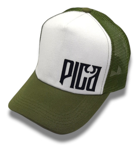 Gorras Caps Trucker Pica By Pifercaps Red Estampa Flock Gamu