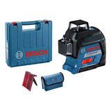 Nivel Láser De 3 Líneas 80 M 360° Bosch Gll 3-80 Azul