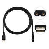 Afeitadora De Cabeza Usb Cable De Alimentación Cable D...