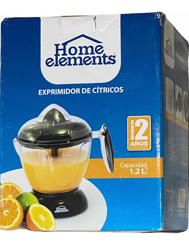 Exprimidor Naranjas Electrico Home Elements