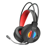 Auricular Gamer Panacom Con Luces Rgb Gm-8230hp