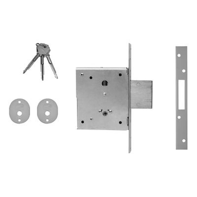 Cerradura Auxiliar Ext\u002Fseg Phillips X-1100 Cromo Llave Tetra | Envío gratis
