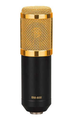 Microfone Bm800 Condensador Profissional Acompanha Cabo Xlr