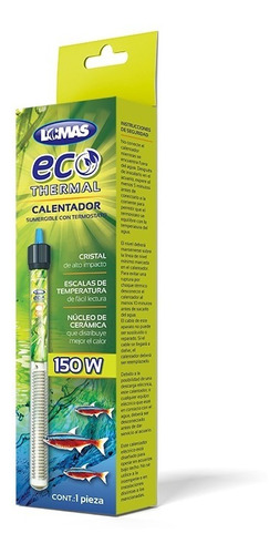 Termostato Ecothermal 150 Watts Acuarios Hasta 150 Litros Ms