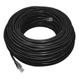 Cabo Lan Utp Furukawa Crimpado Preto Rj45 Cat6 10 Metros