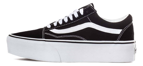 Tenis Vans Old Skool Stackform - 7q5m6bt - Negro - Mujer