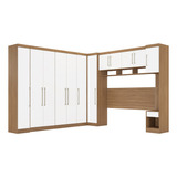 Jogo De Quarto Modulado Casal Para Cama Box Queen - Sem Cama