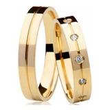 Anillos De Matrimonio En Oro Amarillo De 10k 5mm Confort Fit