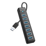 Orico Hub Usb, Multipuerto Usb 3.0, Expansor De Puerto Usb,