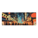 Tengboky Japanese Street Large Gaming Anime Mouse Pad, Mouse