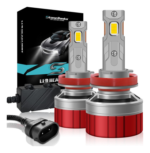 Kit De Faros Led H11 H7 9005 9006 Auto Canbus 160w 30000lm