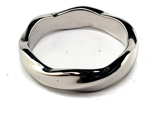 Anillo De Lujo Elegante Acero Inoxidable Unisex Argolla B