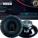 Par Kit Coaxial Audiophonic Need Cn650 100w Rms Modelo Novo