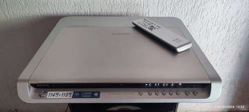 Dvd Player Sony Dav-sr4w Com Controle Original 