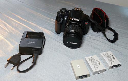 Canon Eos Rebel T4i Com Lente 18-55mm(lente Do Kit)