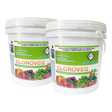 Kit 2 Cloroveg 5kg - Desinfetante Para Hortifrutícolas