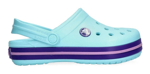 Crocs Originales Modelo Crocband Clog Niños - Celeste