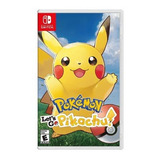 Pokémon Lets Go Pikachu Físico Nuevo Nintendo Switch