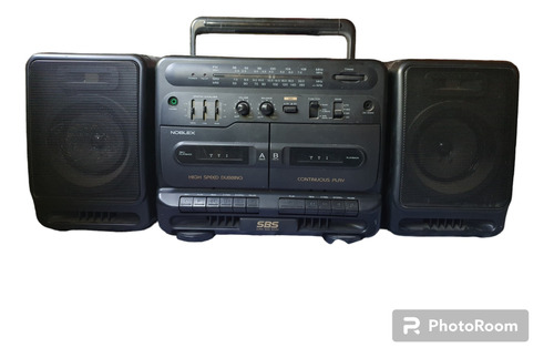 Noblex Pd-650 (radio Grabador + 80 Cassettes)