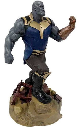 Diorama Marvel Gallery Thanos + Luva Do Infinito Original