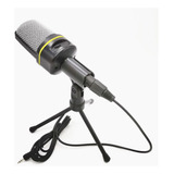 Microfone Condensador Sf-920 Com Tripé Podcast Audio Cantar