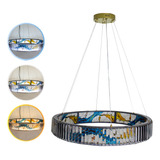 Lampara Colgante Candil Circular 80cm 50w