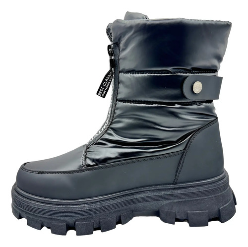 Bota Impermeable Negra Para Dama Furor 26446