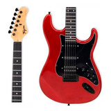 Guitarra Tagima Strato Sixmart Com Efeitos Candy Apple Red
