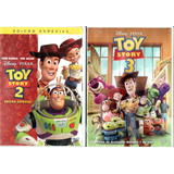 Kit Com 2 Dvd Filme  Toy Story 2 E 3 - Dublado E Legendado