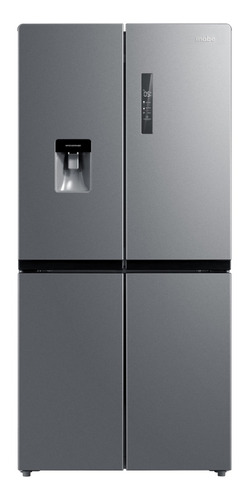 Refrigerador Auto Defrost Mabe Diseño Mtm482senss0 Inox Con Freezer 482l