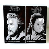 Rey E Luke Skywalker Black Series Star Wars, Scdc Exclusivo 